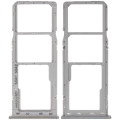 Dual Sim Card Tray For Samsung Galaxy A20 (A205 / 2019) / A30 (A305 / 2019) / A50 (A505 / 2019) (Silver)