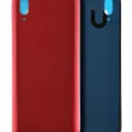 Back cover Glass For Vivo Nex S (Used OEM Pull: Grade A) (Red)