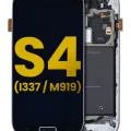 OLED Assembly With Frame For Samsung Galaxy S4 (i9505 / L720T) (International / Sprint (GSM Model) (Refurbished) (Black)