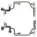 Power / Volume Flex Cable With Microphone For iPhone XR
