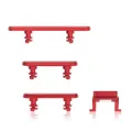 Hard Buttons (Power / Volume / Switch) For iPhone XR (Red)
