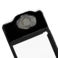 Flash Light / Power Flex Bracket With Microphone Mesh For iPhone XR (White) (10 Pack)