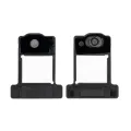 Flash Light / Power Flex Bracket With Microphone Mesh For iPhone XR (Black) (10 Pack)