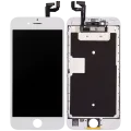 LCD Assembly With Steel Plate For iPhone 6S (Aftermarket) (White)