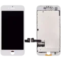 LCD Assembly With Steel Plate For iPhone 7 (Aftermarket) (White)