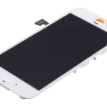 LCD Assembly With Steel Plate For iPhone 7 (Aftermarket) (White)