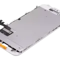 LCD Assembly With Steel Plate For iPhone 7 (Aftermarket) (White)