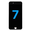 LCD Assembly With Steel Plate For iPhone 7 (Aftermarket) (Black)