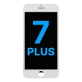 LCD Assembly With Steel Plate For iPhone 7 Plus (Aftermarket) (White)