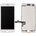 LCD Assembly With Steel Plate For iPhone 7 Plus (Aftermarket) (White)