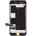 Дисплейний модуль (LCD) зі сталевою пластиною для iPhone 8 / SE (2020 / 2022) (Aftermarket) (чорний)