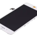 LCD Assembly With Steel Plate For iPhone 8 Plus (Aftermarket) (White)