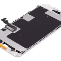 LCD Assembly With Steel Plate For iPhone 8 Plus (Aftermarket) (White)