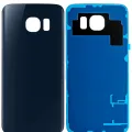 Back Cover Glass For Samsung Galaxy S6 (Service Pack) (Black Sapphire)