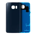 Back Cover Glass For Samsung Galaxy S6 (No Logo) (Aftermarket Plus) (Black Sapphire)