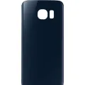 Back Cover Glass For Samsung Galaxy S6 (No Logo) (Aftermarket Plus) (Black Sapphire)