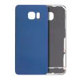 Back Cover Glass For Samsung Galaxy S6 Edge (No Logo) (Aftermarket Plus) (Black Sapphire)