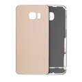 Back Cover Glass For Samsung Galaxy S6 Edge (No Logo) (Aftermarket Plus) (Gold)