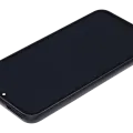 Дисплейний модуль (OLED) з рамкою для Samsung Galaxy A34 5G (A346 / 2023) (Refurbished) (Graphite)