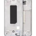 Mid-Frame Housing For Samsung Galaxy A34 (A346 / 2023) (Silver)