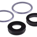 Back Camera Lens With Bracket & Bezel For iPhone 11 (2 Piece Set) (Aftermarket Plus) (Purple)