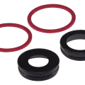 Back Camera Lens With Bracket & Bezel For iPhone 11 (2 Piece Set) (Aftermarket Plus) (Red)