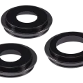 Back Camera Lens With Bracket & Bezel For iPhone 11 Pro / Pro Max (3 Piece Set) (Aftermarket Plus) (Black)