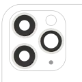 Back Camera Lens With Bracket & Bezel For iPhone 11 Pro / Pro Max (3 Piece Set) (Aftermarket Plus) (White)