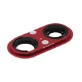 Back Camera Lens With Bracket & Bezel For iPhone 8 Plus (Aftermarket Plus) (Red) (10 Pack)