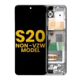 OLED Assembly With Frame For Samsung Galaxy S20 5G (Non-Verizon 5G UW Frame) (Refurbished) (Cosmic Gray)