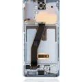 OLED Assembly With Frame For Samsung Galaxy S20 4G / 5G (Non-Verizon 5G UW Frame) (Refurbished) (Cloud Blue)
