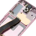 OLED Assembly With Frame For Samsung Galaxy S20 5G (Non-Verizon 5G UW Frame) (Refurbished) (Cloud Pink)