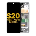 OLED Assembly With Frame For Samsung Galaxy S20 5G (Non-Verizon 5G UW Frame) (Refurbished) (Cosmic Black)