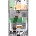 OLED Assembly With Frame For Samsung Galaxy S20 5G (Non-Verizon 5G UW Frame) (Refurbished) (Cosmic Black)