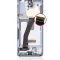 OLED Assembly With Frame For Samsung Galaxy S20 5G (Verizon 5G UW Frame Only) (Refurbished) (Cloud White)
