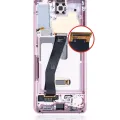 OLED Assembly With Frame For Samsung Galaxy S20 5G (Verizon 5G UW Frame Only) (Refurbished) (Cloud Pink)