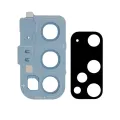 Back Camera Lens With Cover Bezel Ring For Samsung Galaxy S20 / S20 5G (Cloud Blue)
