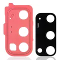 Back Camera Lens With Cover Bezel Ring For Samsung Galaxy S20 / S20 5G (Red)