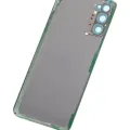 Back Cover Glass With Camera Lens For Samsung Galaxy S20 5G (No Logo) (Aftermarket Plus) (Cosmic Gray)