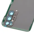 Back Cover Glass With Camera Lens For Samsung Galaxy S20 5G (No Logo) (Aftermarket Plus) (Cosmic Gray)