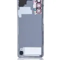 Back Cover Glass With Camera Lens For Samsung Galaxy S20 5G (No Logo) (Aftermarket Plus) (Cloud Pink)