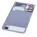 Back Cover Glass With Camera Lens For Samsung Galaxy S20 5G (No Logo) (Aftermarket Plus) (Cloud Pink)