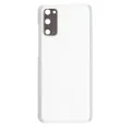 Back Cover Glass With Camera Lens For Samsung Galaxy S20 5G (No Logo) (Aftermarket Plus) (Cloud White)