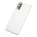 Back Cover Glass With Camera Lens For Samsung Galaxy S20 5G (No Logo) (Aftermarket Plus) (Cloud White)