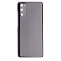 Back Cover Glass With Camera Lens For Samsung Galaxy S20 5G (No Logo) (Aftermarket Plus) (Cosmic Black)