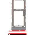Single Sim Card Tray For Samsung Galaxy S20 / S20 Plus / S20 Ultra 5G (Aura Red)