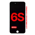 LCD Assembly With Steel Plate For iPhone 6S (Aftermarket Pro: XO7 Incell) (Black)