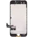 LCD Assembly With Steel Plate For iPhone 7 (Aftermarket Pro: XO7 Incell) (Black)