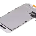 LCD Assembly With Steel Plate For iPhone 7 (Aftermarket Pro: XO7 Incell) (White)