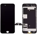 Дисплейний модуль (LCD) зі сталевою пластиною для iPhone 8 / SE (2020 / 2022) (Aftermarket Pro: XO7 Incell) (чорний)